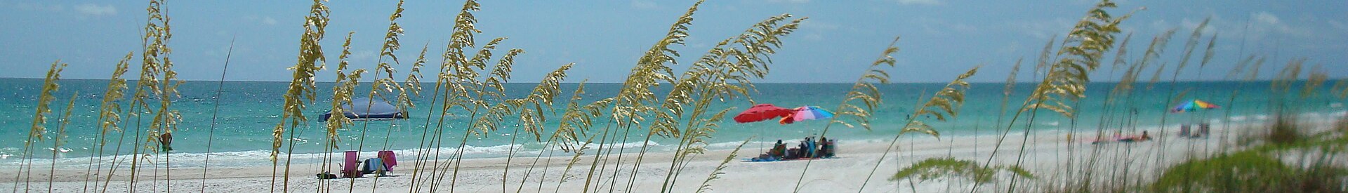 Anna Maria Island beach banner, used as a regional Manatee County coastal visual for Parrish area comparisons.